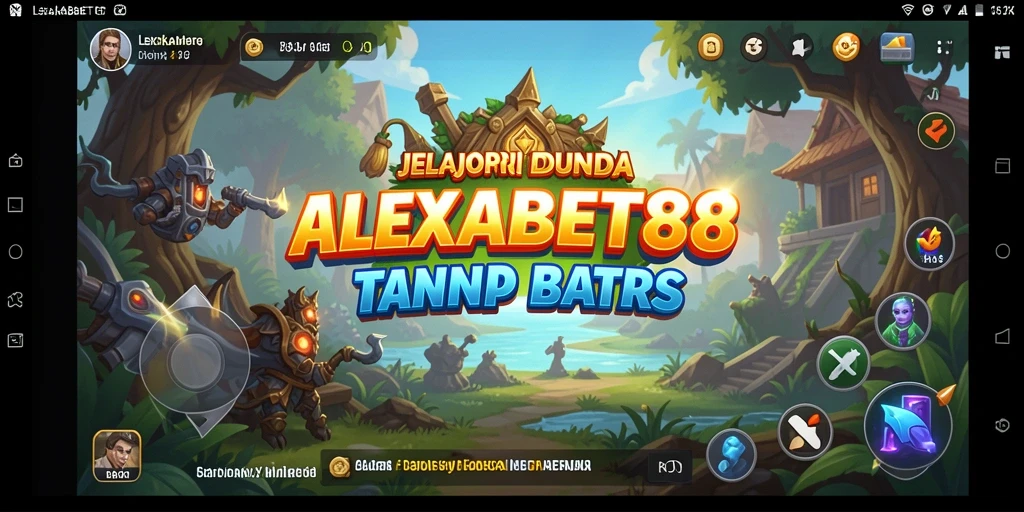 Tampilan gameplay ALEXABET88 yang menakjubkan di dunia Open World.
