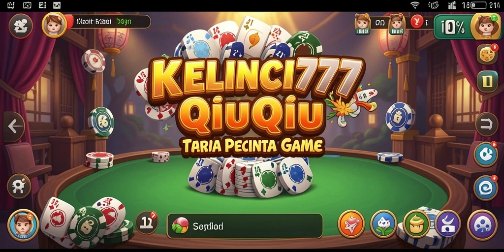 Gameplay seru KELINCI777 dengan kartu QiuQiu.