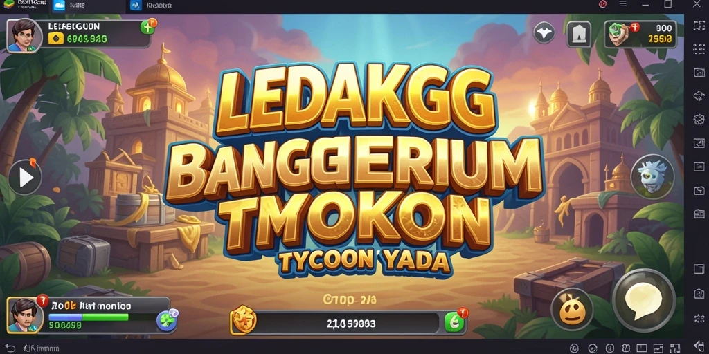 Screenshot menampilkan gameplay seru dalam mengelola bisnis Tycoon.