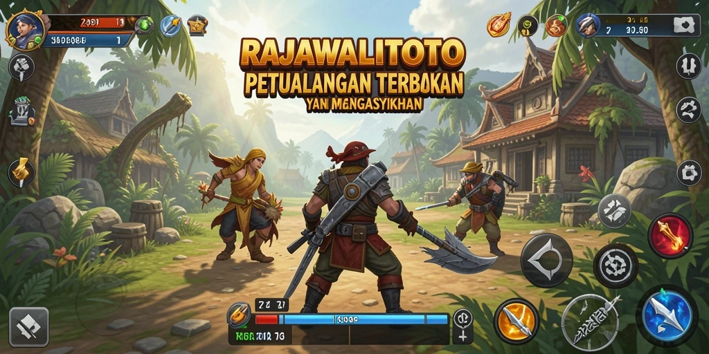 Tampilan permainan RAJAWALITOTO yang vibrant dan luas.