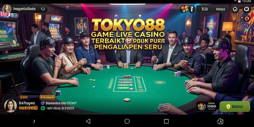 Gameplay seru di TOKYO88 dengan dealer langsung memberikan pengalaman kasino nyata.